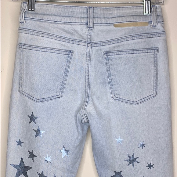 Stella McCartney Shimmer Star Printed Jeans Authentic & Adorable - Picture 6 of 8